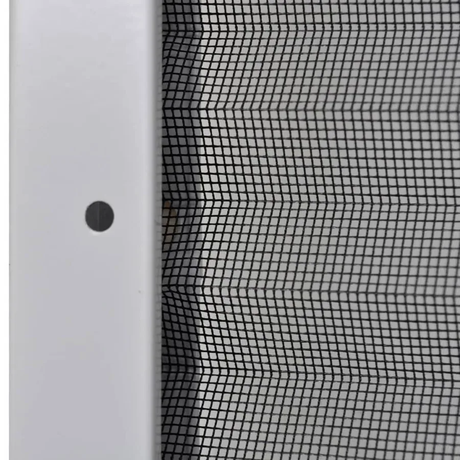Moustiquaire plissée pour fenêtre et store Aluminium 80 x 100cm - 8