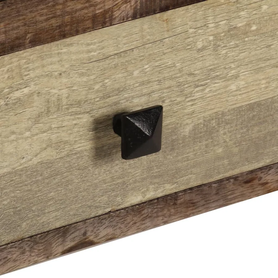 Meuble TV 118x30x40 cm Bois de manguier massif - 11
