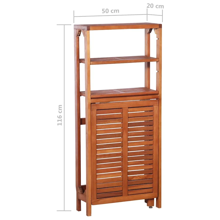 Mobilier de bistro pliable 3 pcs Bois d'acacia solide - 15