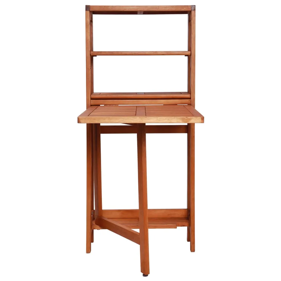 Mobilier de bistro pliable 3 pcs Bois d'acacia solide - 5