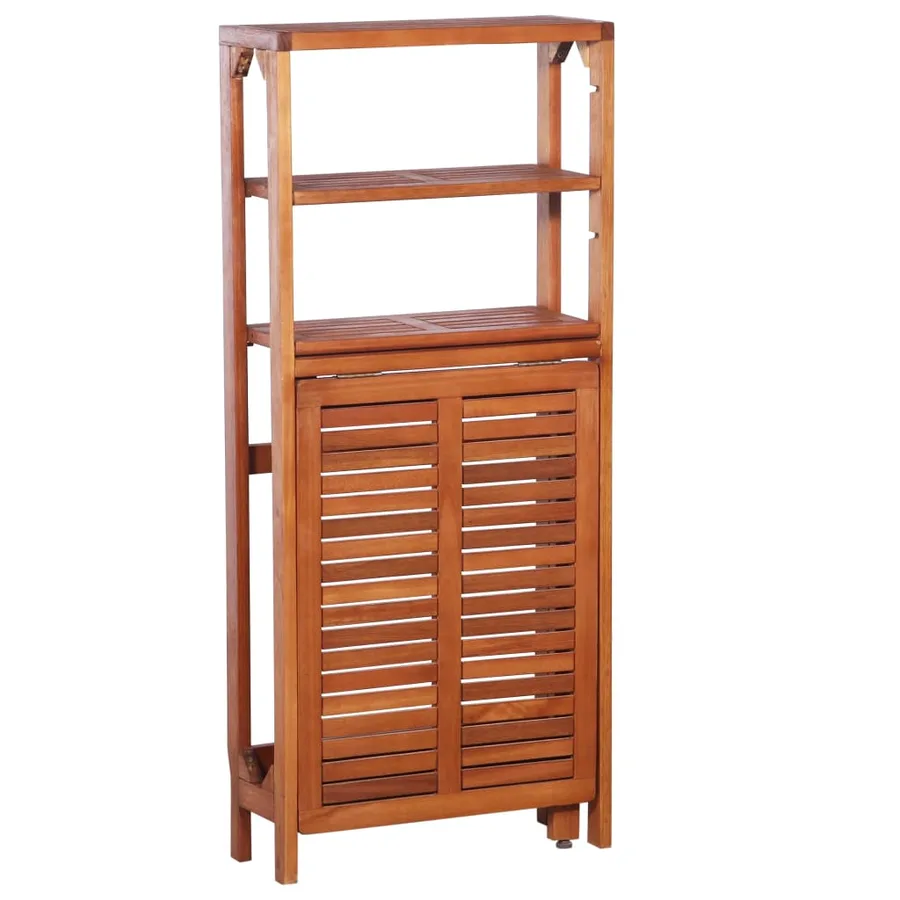 Mobilier de bistro pliable 3 pcs Bois d'acacia solide - 8