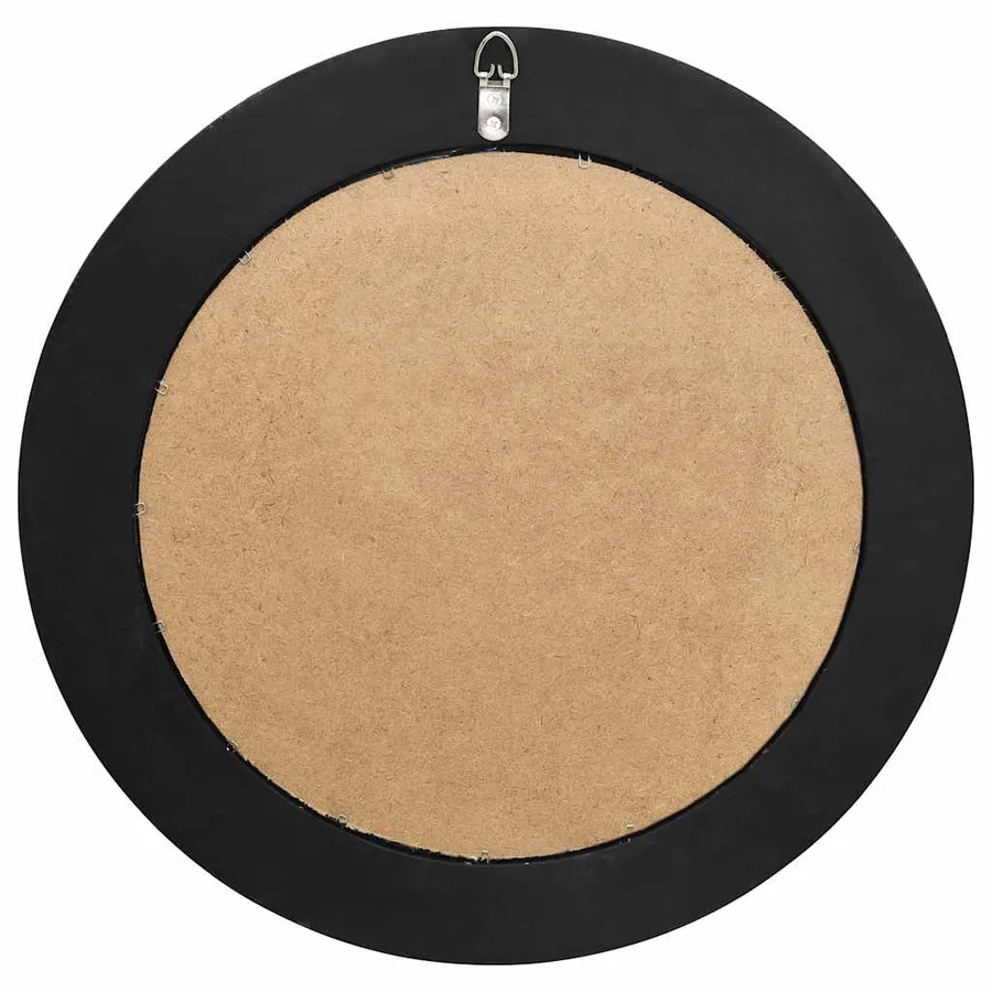 Miroir mural style baroque 50 cm noir - 4
