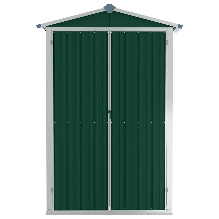 Abri de jardin Vert 116x45x175 cm Acier galvanisé - 6