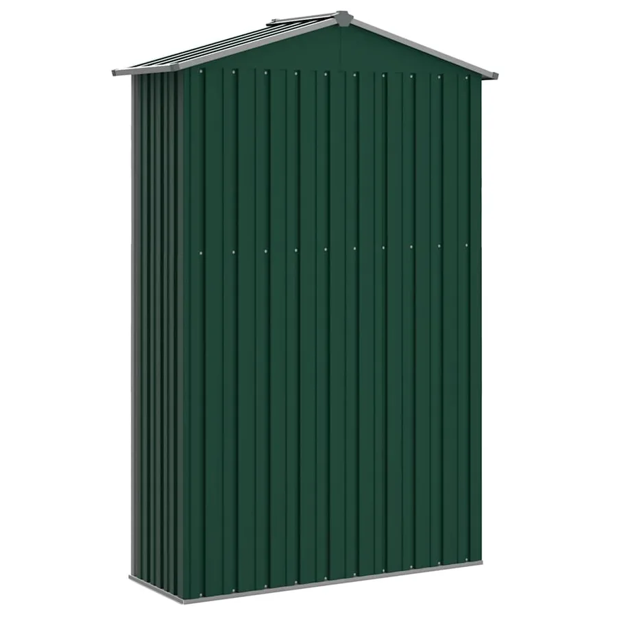 Abri de jardin Vert 116x45x175 cm Acier galvanisé - 8