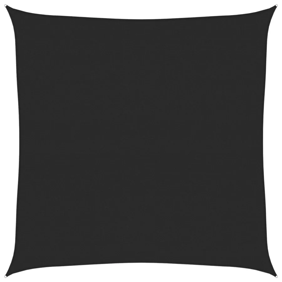 Voile d'ombrage 160 g/m² Noir 4,5x4,5 m PEHD - 2