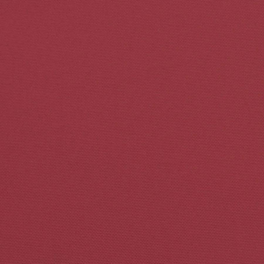 Coussin de banc de jardin rouge bordeaux tissu oxford - 7