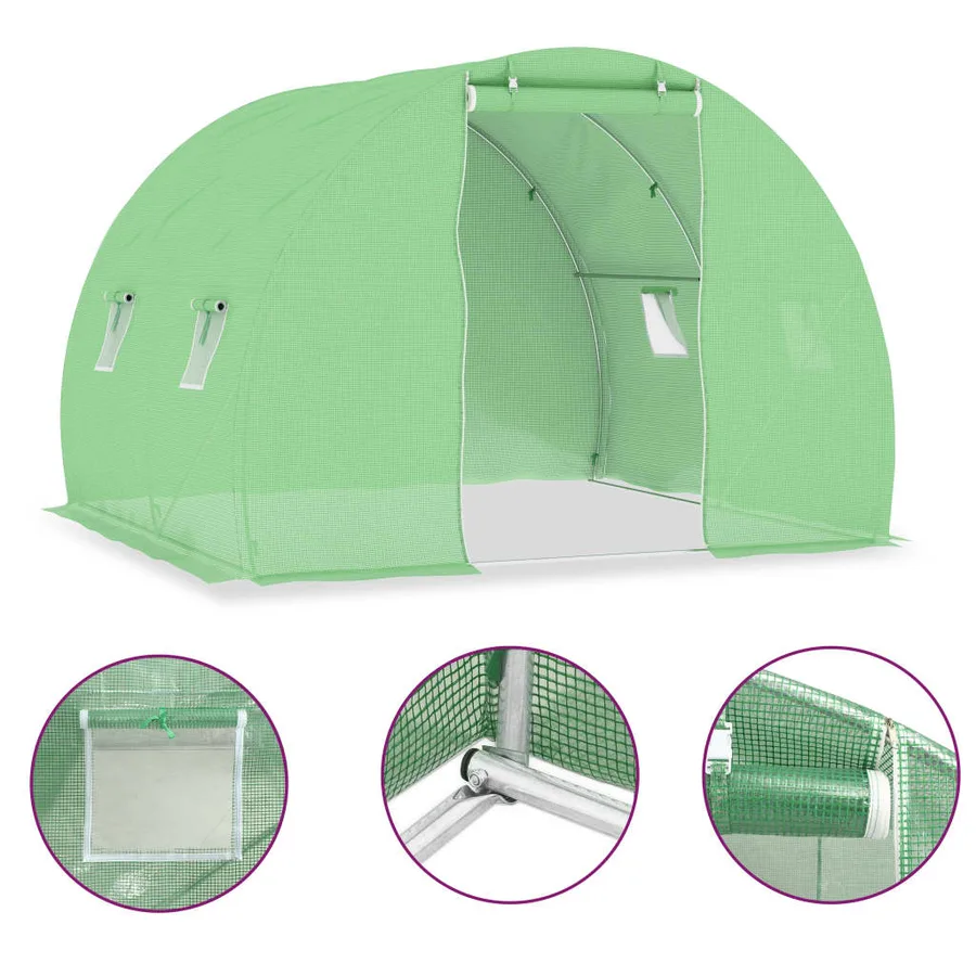 Serre 6 m² 3x2x2 m - 2
