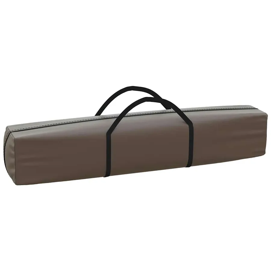 Tente de réception pliable avec parois Taupe 3x6 m - 8