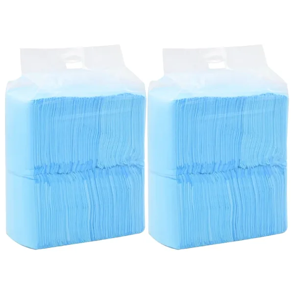 Tapis d’hygiène pour chiens 200 pcs 60 x 60 cm Tissu non tissé