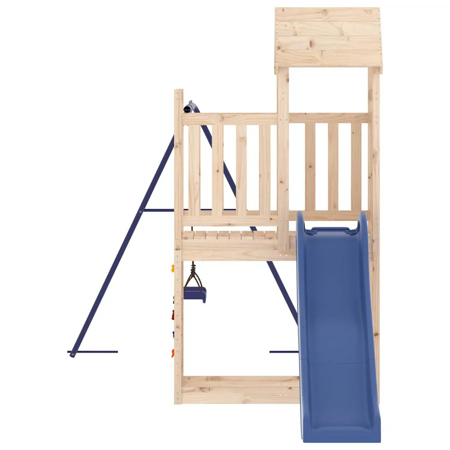 Aire de jeux d'extérieur bois de pin massif - 2