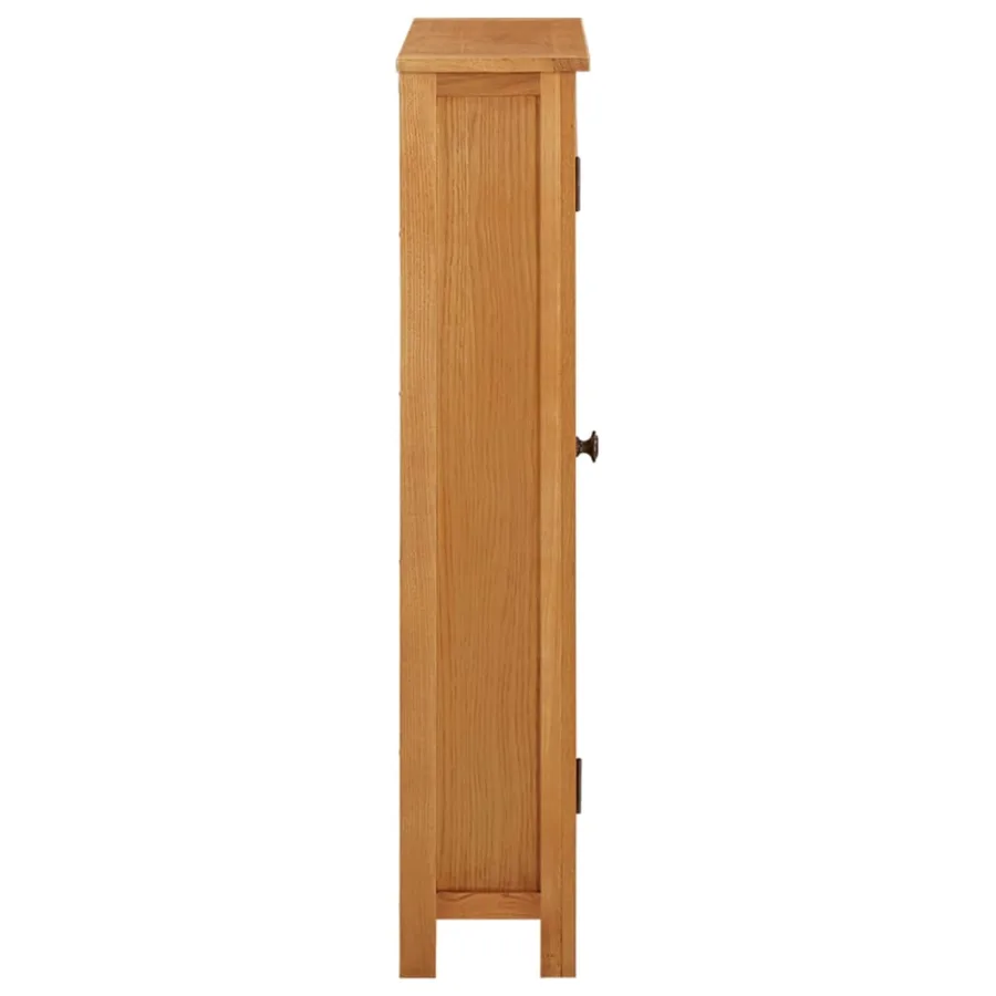 Armoire de rangement 50x22x110 cm Bois de chêne massif - 4