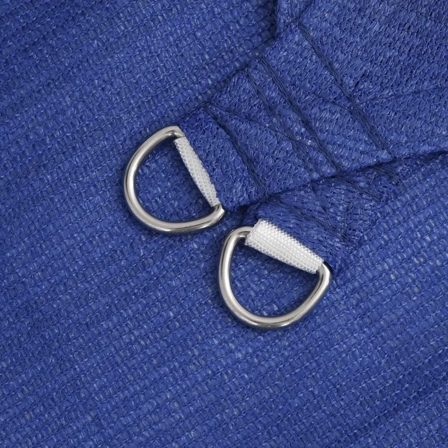 Voile d'ombrage 160 g/m² Bleu 2,5x4 m PEHD - 6