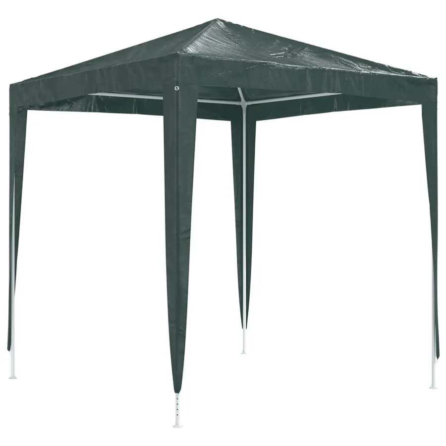 Tente de réception professionnelle 2x2 m Vert - 2