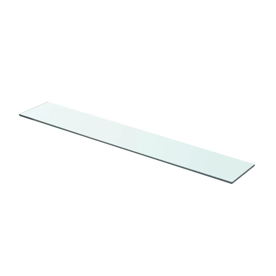 Panneaux d'étagère 2 pcs Verre Transparent 80 x 12 cm - 2