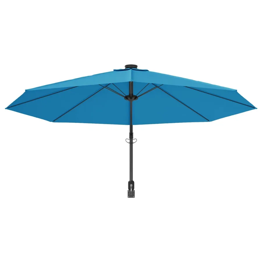 Parasol mural bleu marine 290 cm - 5