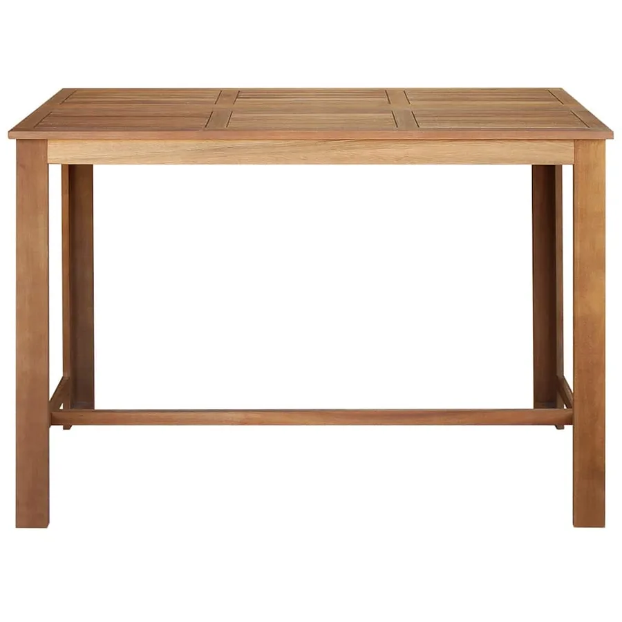 Table de bar Bois d'acacia massif 150x70x105 cm - 4