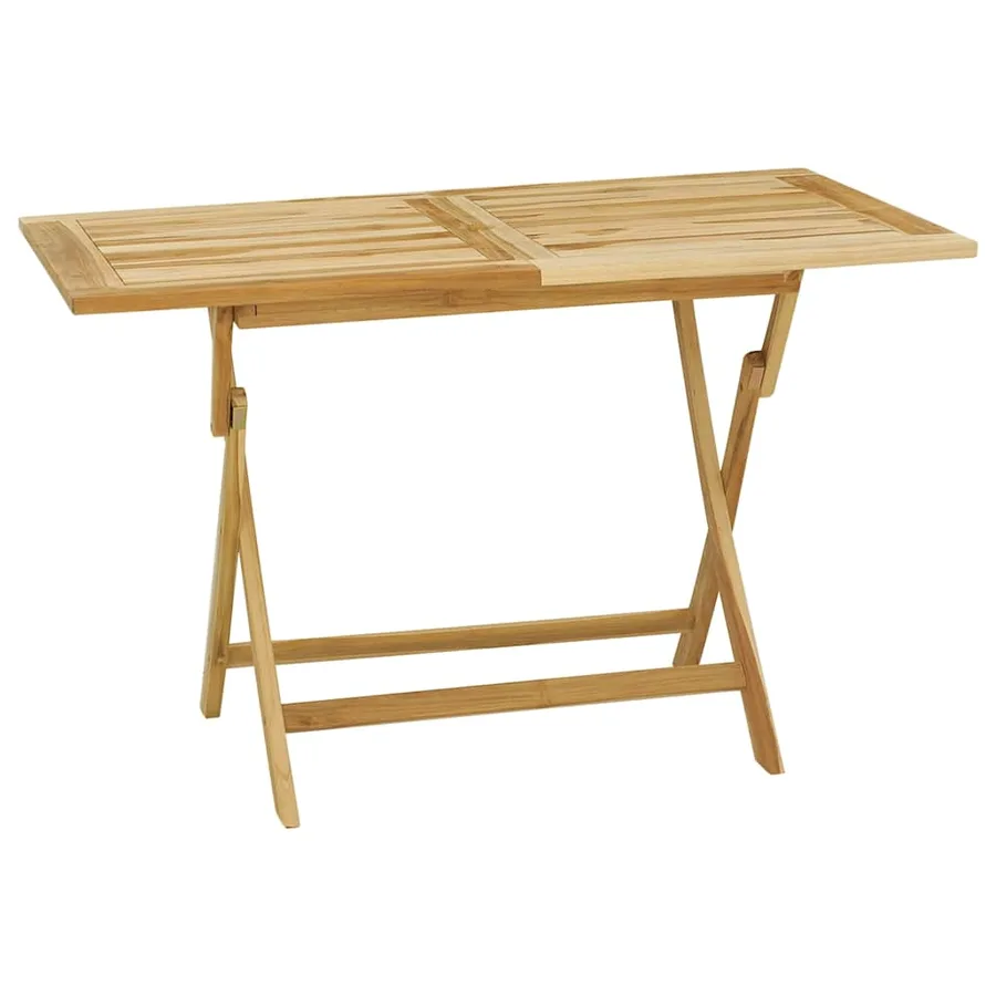 Ensemble à manger d'extérieur 5pcs Bois solide de teck - 3