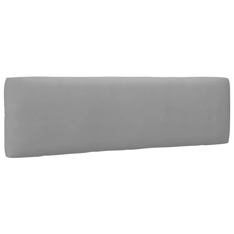 Canapé central palette de jardin Gris Bois de pin imprégné - 9