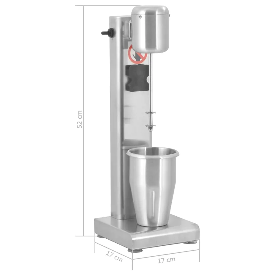 Appareil à milkshake Acier inoxydable 1 L - 10