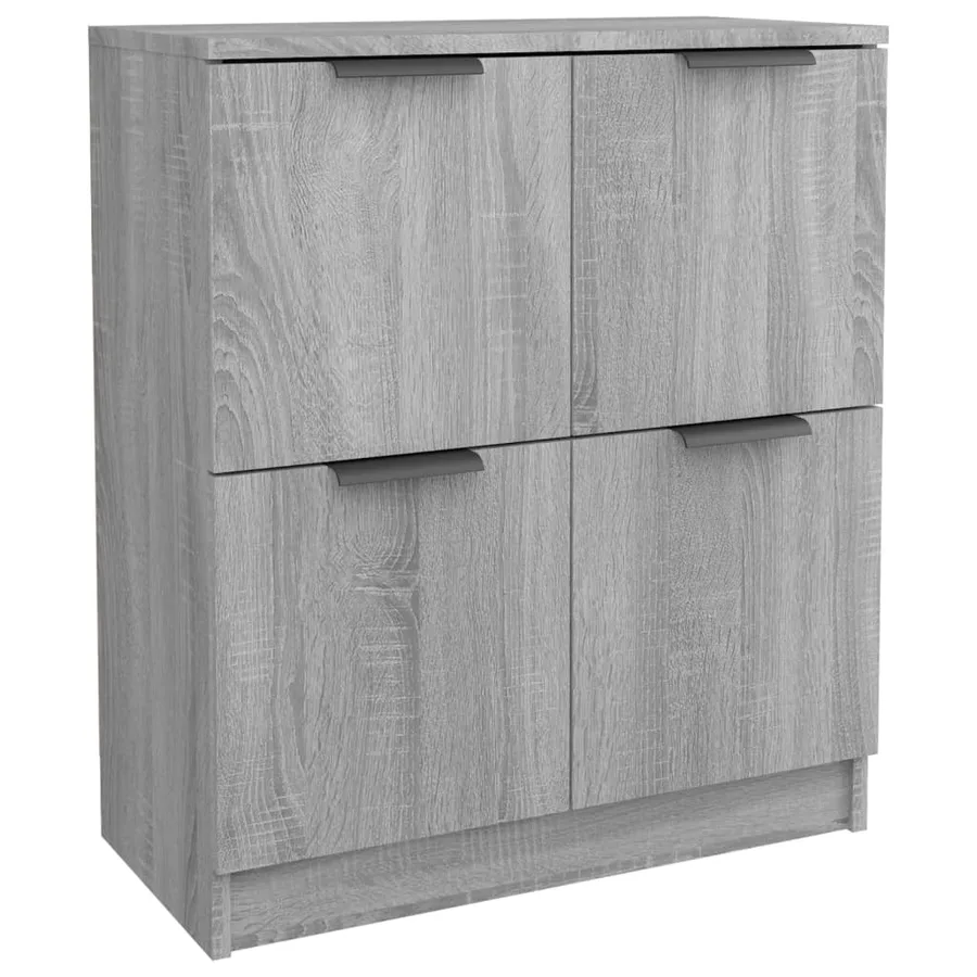 Buffet Sonoma gris 60x30x70 cm Bois d'ingénierie - 2