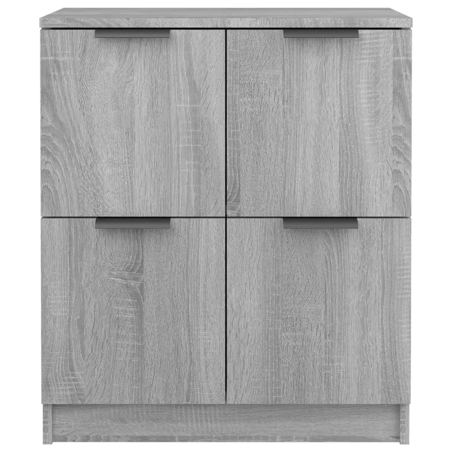 Buffet Sonoma gris 60x30x70 cm Bois d'ingénierie - 5