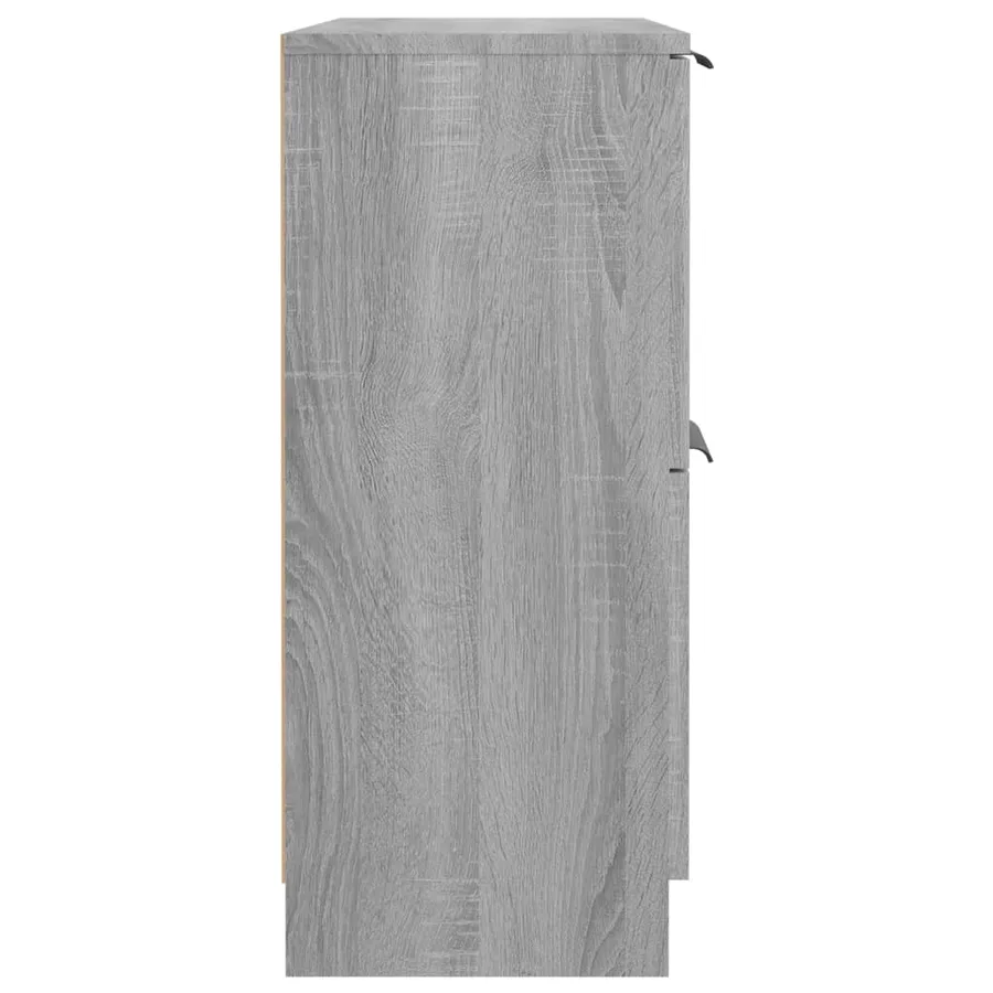 Buffet Sonoma gris 60x30x70 cm Bois d'ingénierie - 6