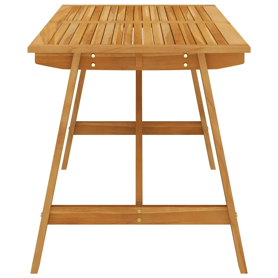 Ensemble à manger de jardin 7 pcs Bois d'acacia solide - 10