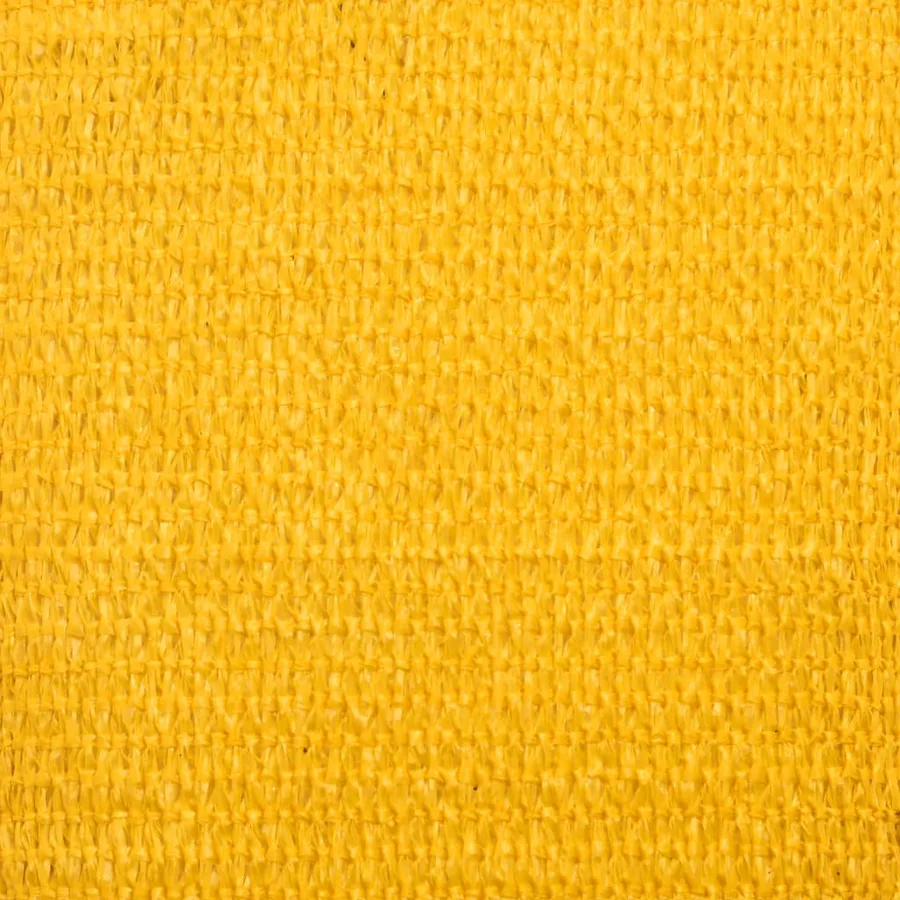 Voile d'ombrage 160 g/m² Jaune 3x4,5 m PEHD - 9