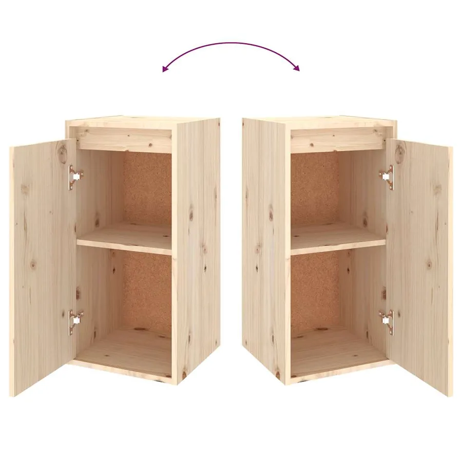 Meubles TV 2 pcs Bois massif de pin - 6