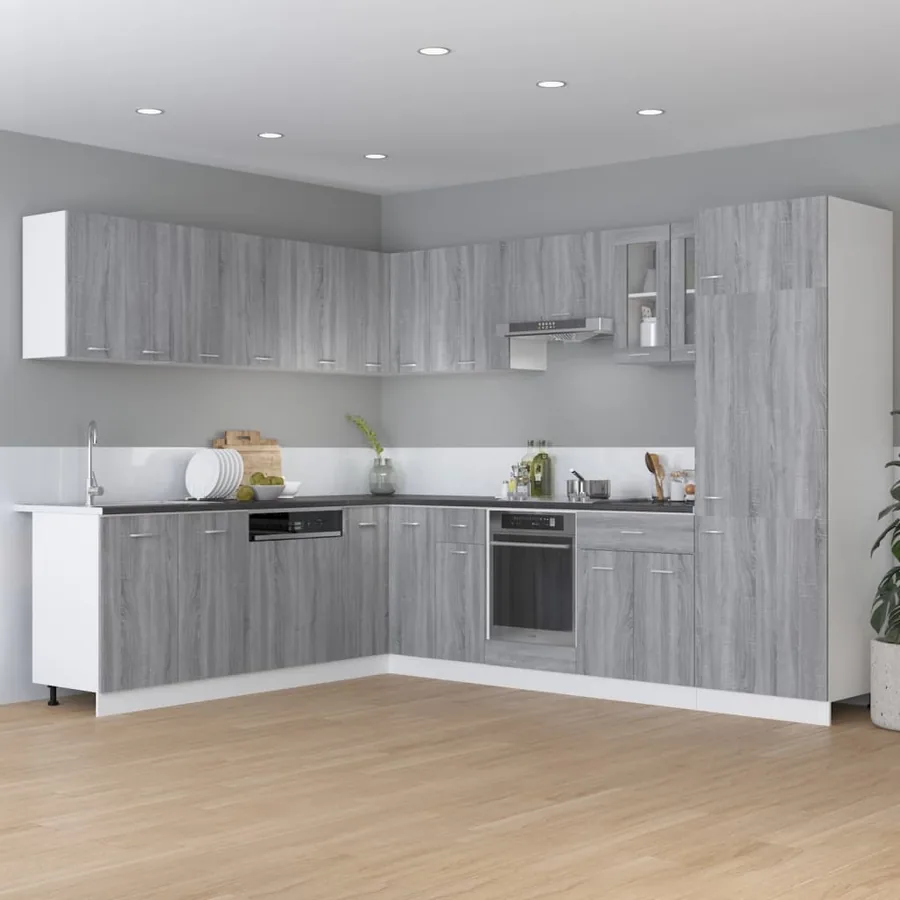 Armoire à tiroirs "Lyon" Gris Sonoma 60 x 46 x 81,5 cm Bois d'ingénierie