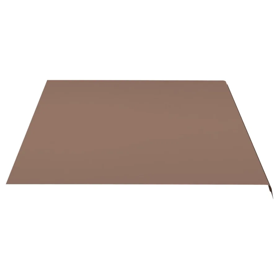 Tissu de remplacement pour auvent marron 5x3,5 m polyester - 4