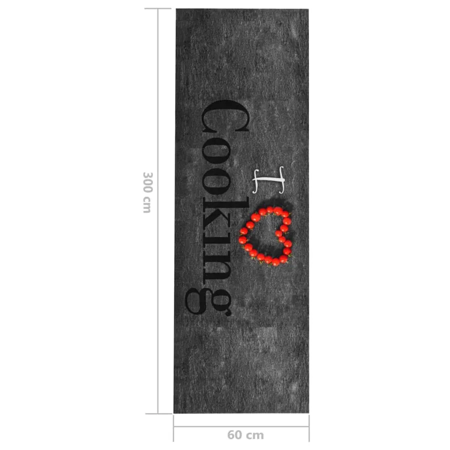 Tapis de cuisine lavable Cooking 60x300 cm - 5