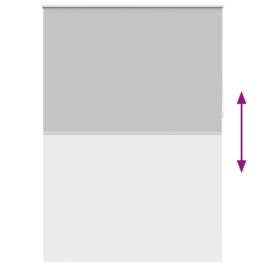 Store enrouleur occultant 164,4 x 230 cm, largeur du tissu 160 cm, gris - 9