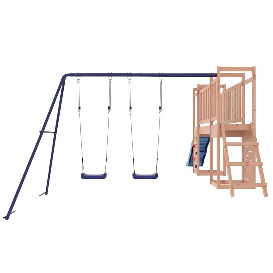 Aire de jeux d'extérieur bois massif de douglas - 6