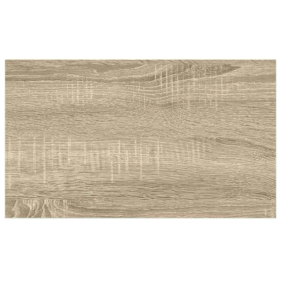 Étagère murale flottante chêne et blanc 50x23,5x3,8 cm MDF - 9