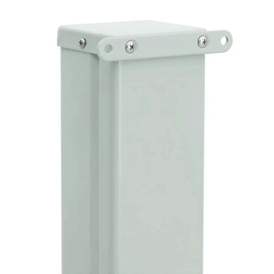 Auvent latéral rétractable de patio 100x300 cm Crème - 10