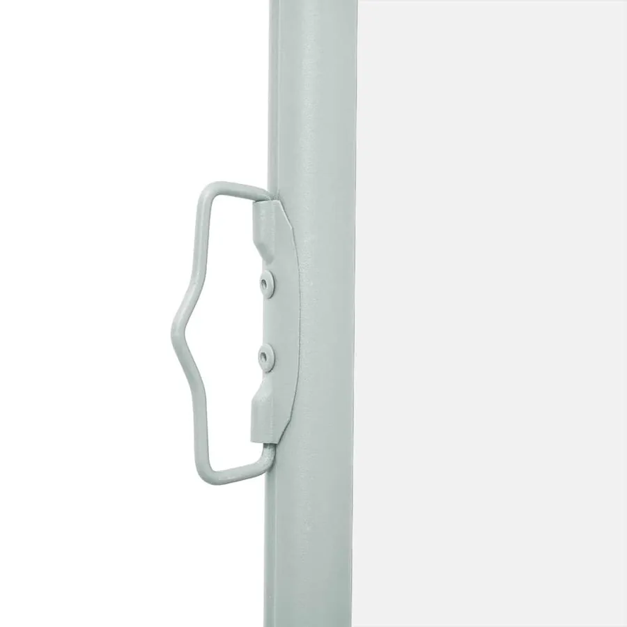 Auvent latéral rétractable de patio 100x300 cm Crème - 8