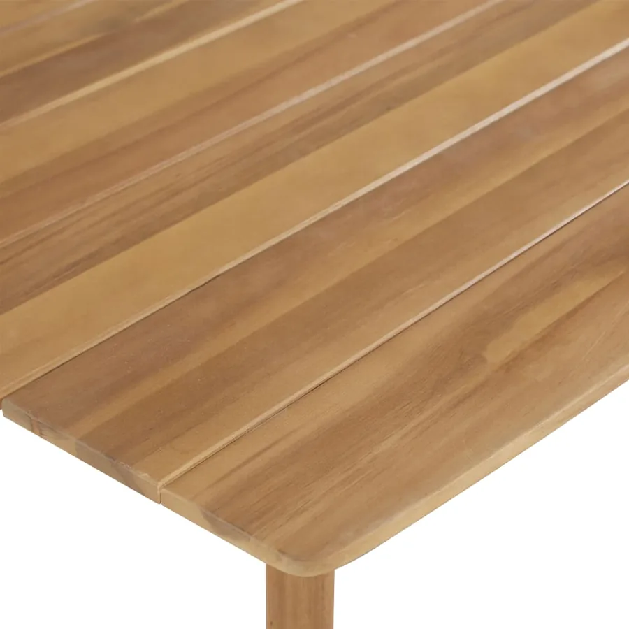 Ensemble à manger d'extérieur 5 pcs Bois d'acacia solide - 5