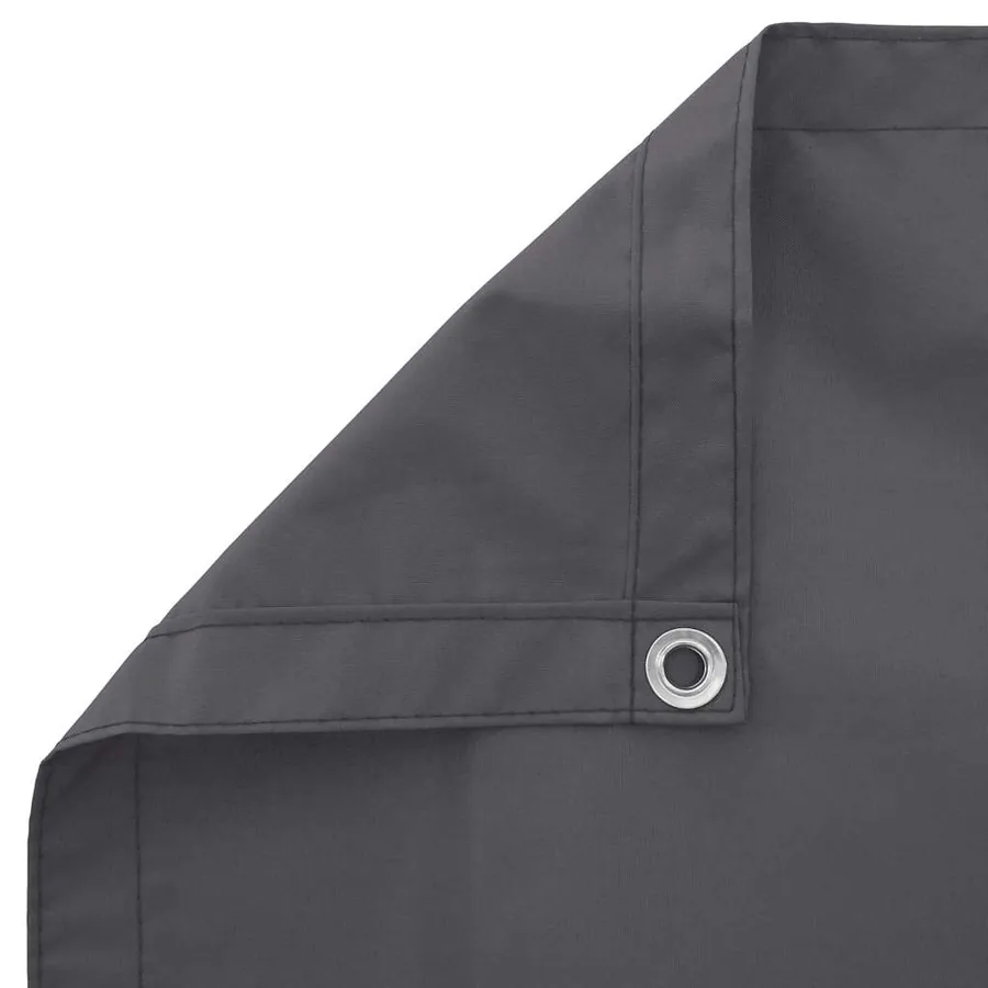 Écran de balcon Anthracite 120x500 cm Tissu Oxford - 4