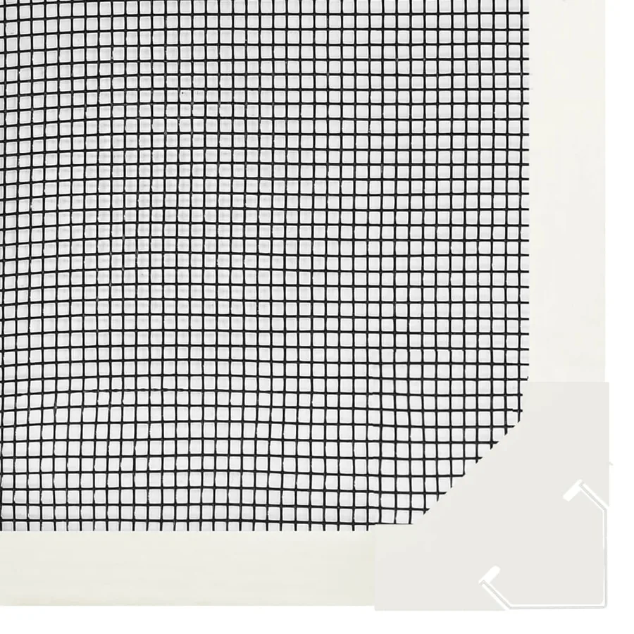 Moustiquaire magnétique pour fenêtres blanc 120x140 cm - 5