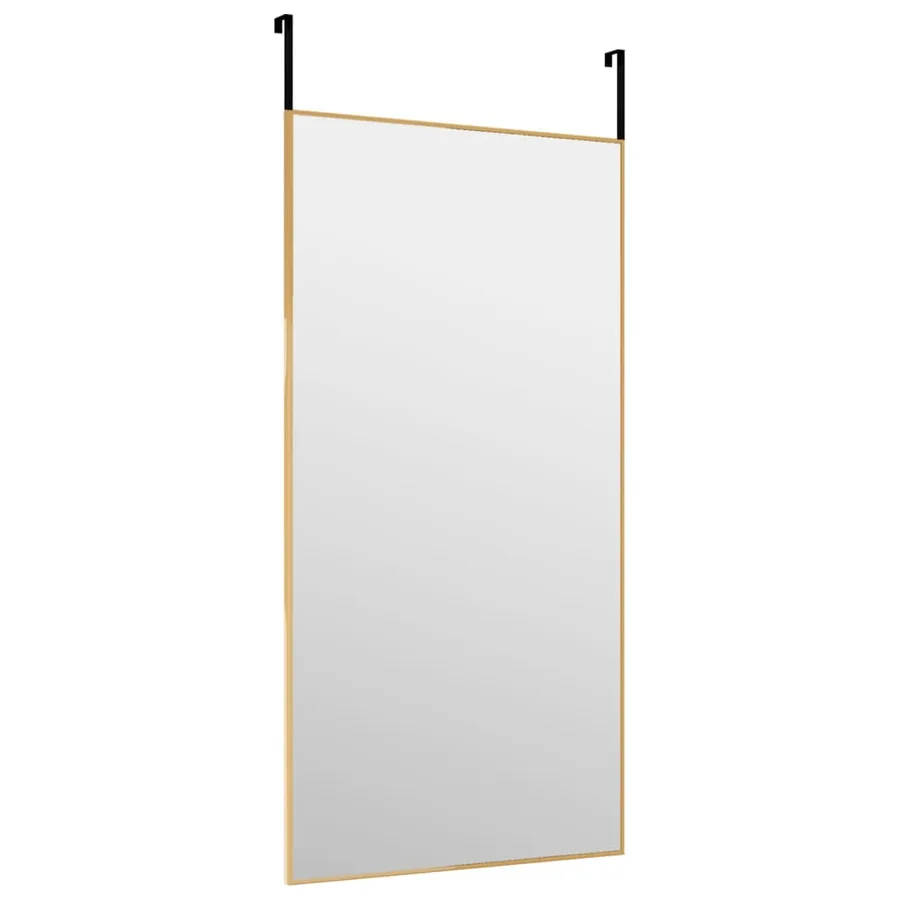 Miroir de porte Doré 40x80 cm Verre et aluminium - 3