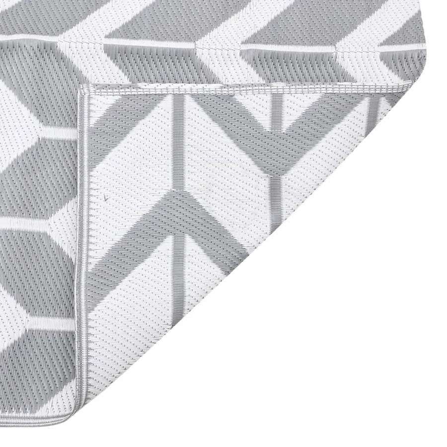 Tapis d'extérieur ARAKIL Gris 190x290 cm PP - 4