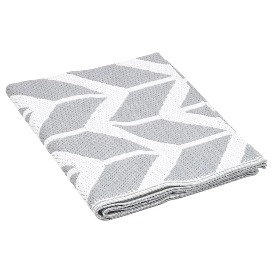 Tapis d'extérieur ARAKIL Gris 190x290 cm PP - 5