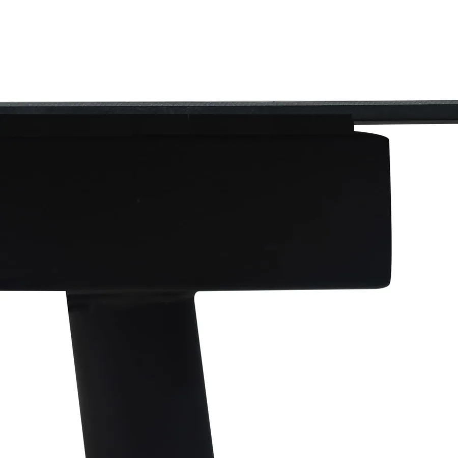 Ensemble à manger d'extérieur 7 pcs Rotin PVC Noir - 5
