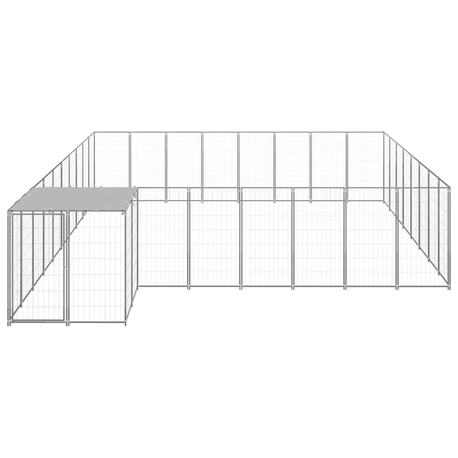 Chenil Argenté 20,57 m² Acier - 2