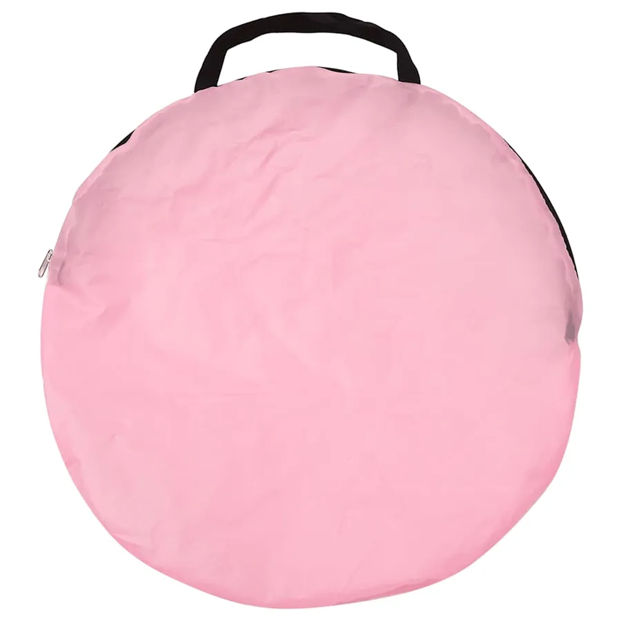 Tente de jeu pour enfants avec 250 balles Rose 100x100x127 cm - 11
