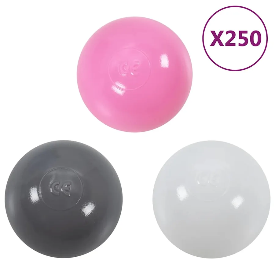 Tente de jeu pour enfants avec 250 balles Multicolore - 8