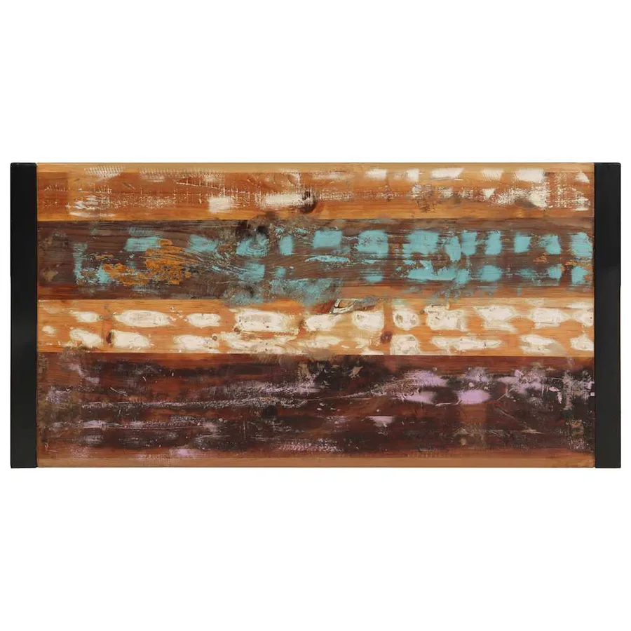 Table basse 120x60x40 cm Bois de récupération solide - 3
