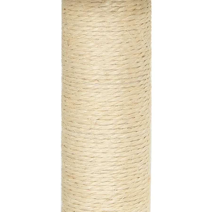 Arbre à chat avec griffoirs en sisal Gris clair 92 cm - 8