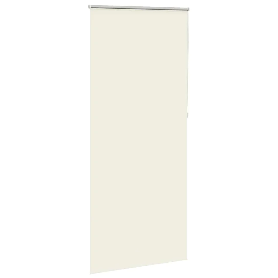 Store enrouleur occultant 84,4 x 230 cm, largeur du tissu 80 cm, blanc cassé - 3